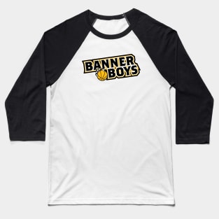 Banner Boys Wordmark Logo Baseball T-Shirt